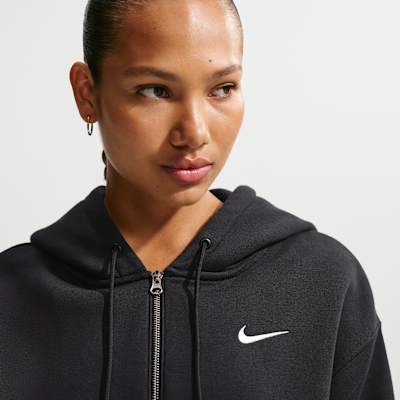 Nike Sportswear Phoenix Fleece Women's Loose Full-Zip Cropped